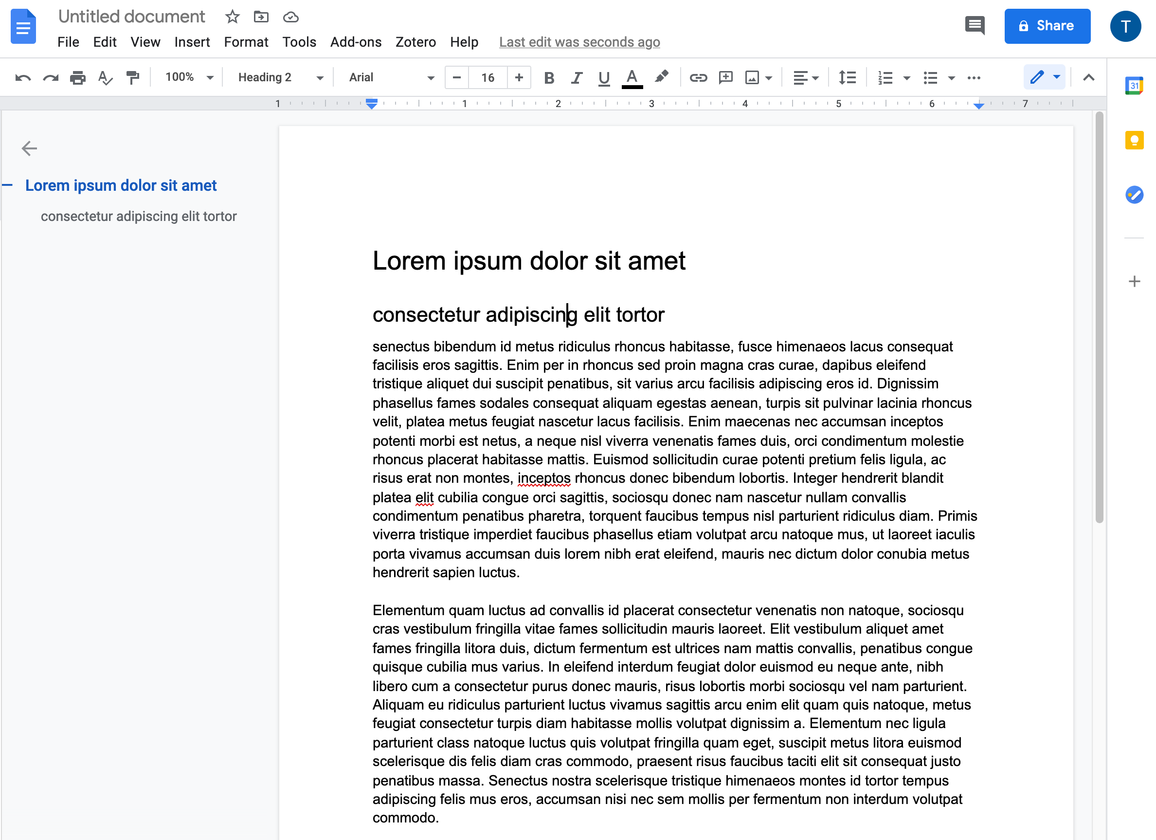 Google docs