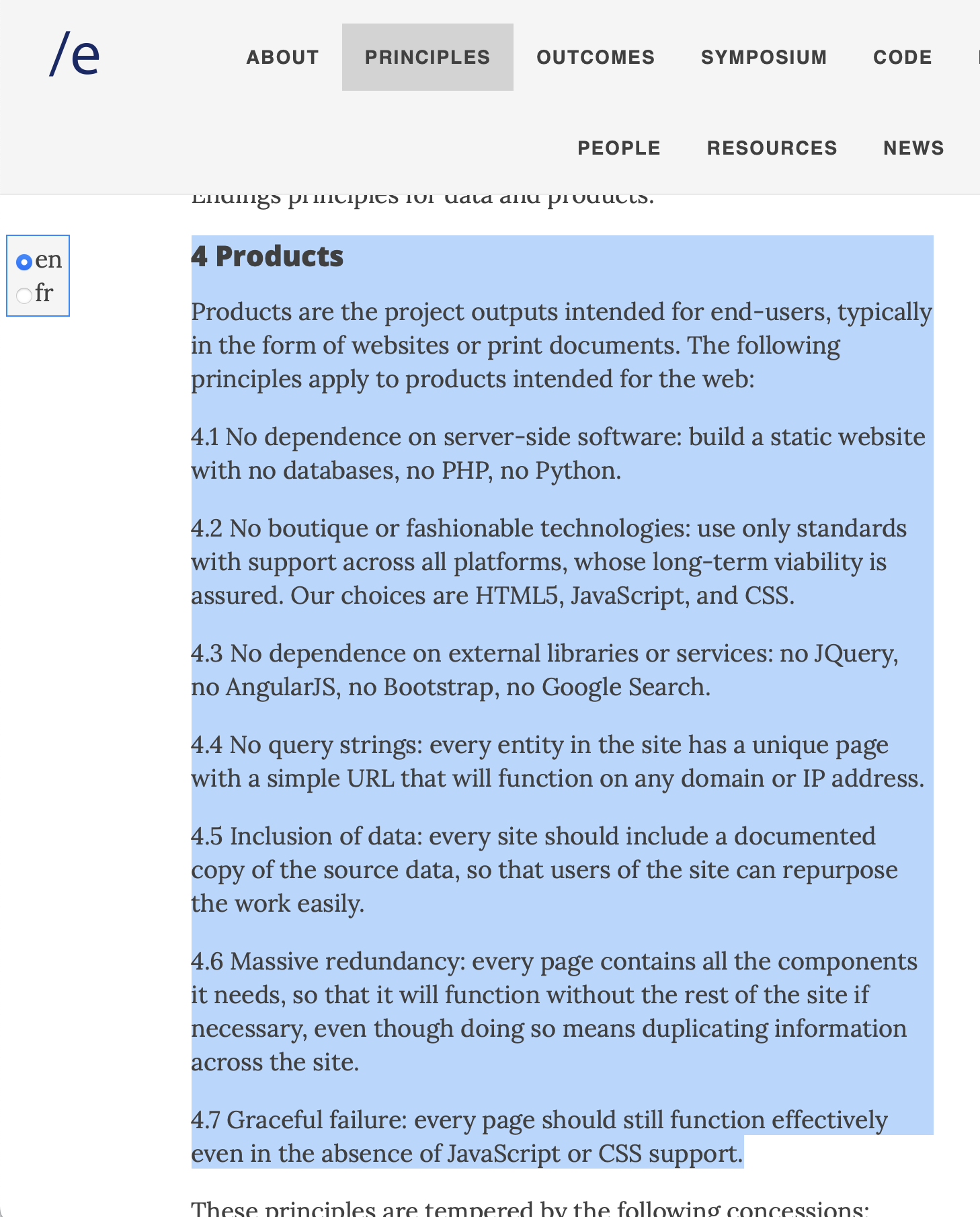 “Endings Principles for Digital Longevity”