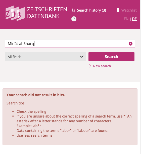 In international gebräuchlicher Umschrift